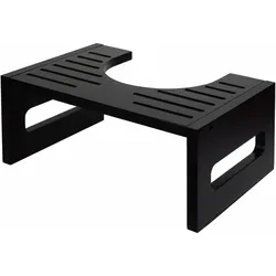 Relaxdays, Hocker, Toilettenhocker (43.50 x 28 x 18.50 cm)