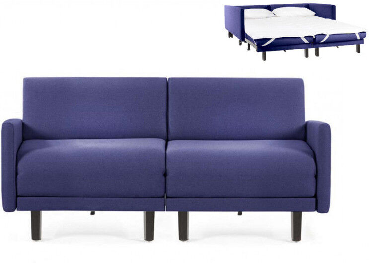 Likoolis Canapé lit Français 2/3Places ROLLER DUO 160 LARGE accoudoirs amovibles