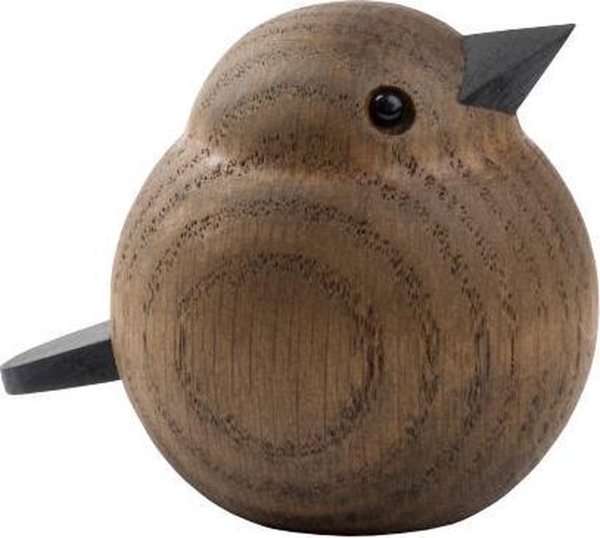 Novoform Sparrows mus mini donker decoratie voor op tafel