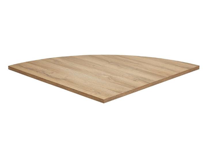 PREISBRECHER Schreibtischplatte CALVIA 3, in Alteiche Dekor - 80x2,2x80cm (BxHxT)