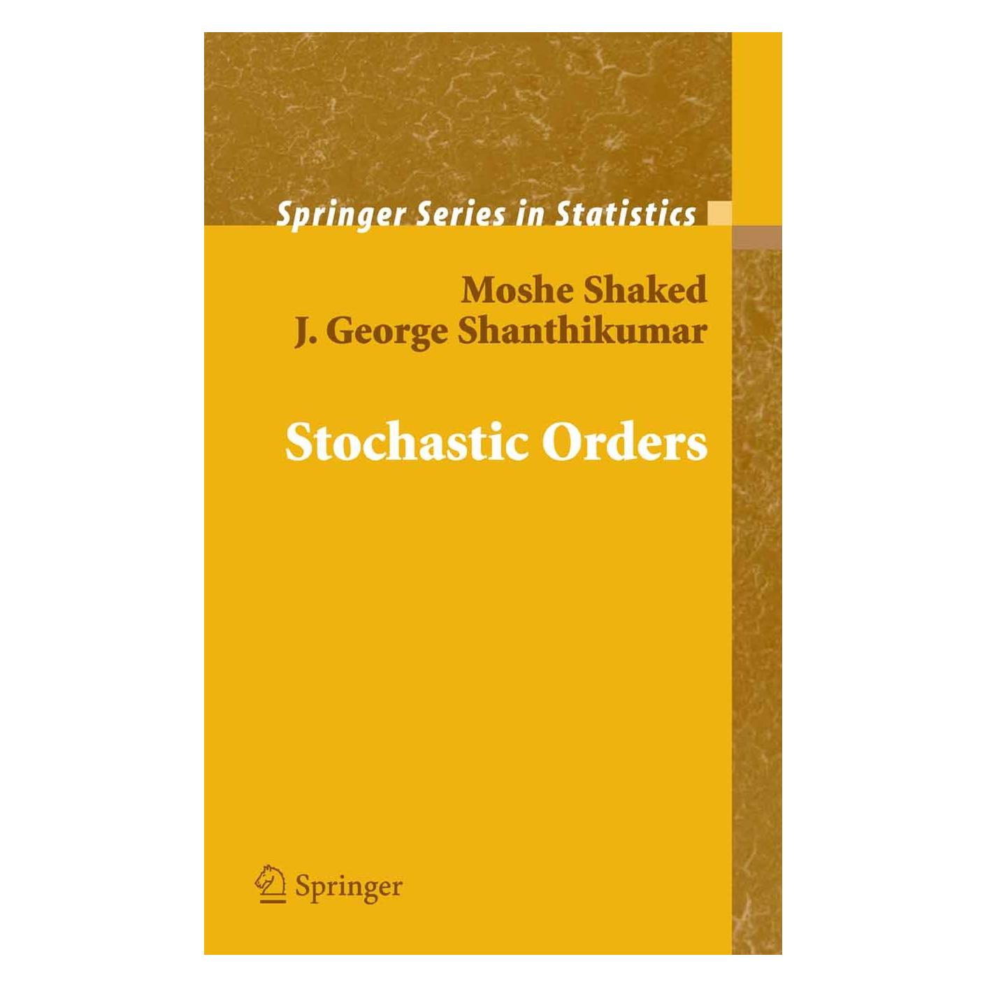 Springer Stochastic Orders (9780387329154)