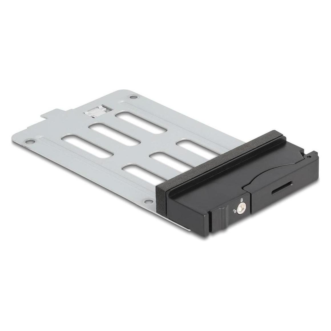 Delock Wechselrahmen Einschub für 1 x 2.5 SATA SAS HDD SSD für Wechselrahmen 47220, 4 (47133)