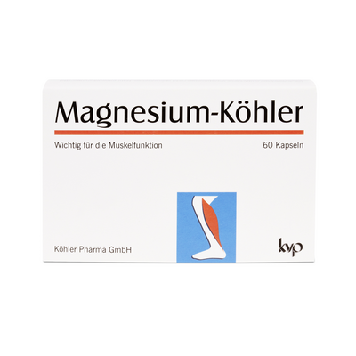 Köhler Pharma GmbH MAGNESIUM KÖHLER Kapseln 63,1 g 06103391