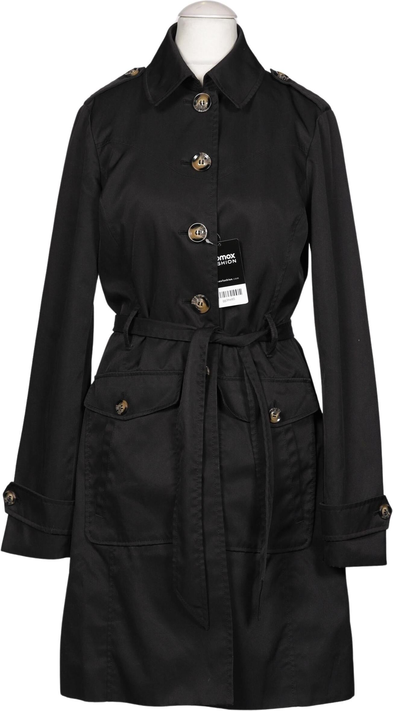 Vero Moda Damen Mantel, Schwarz, Gr. XS, Synthetik - Second Hand