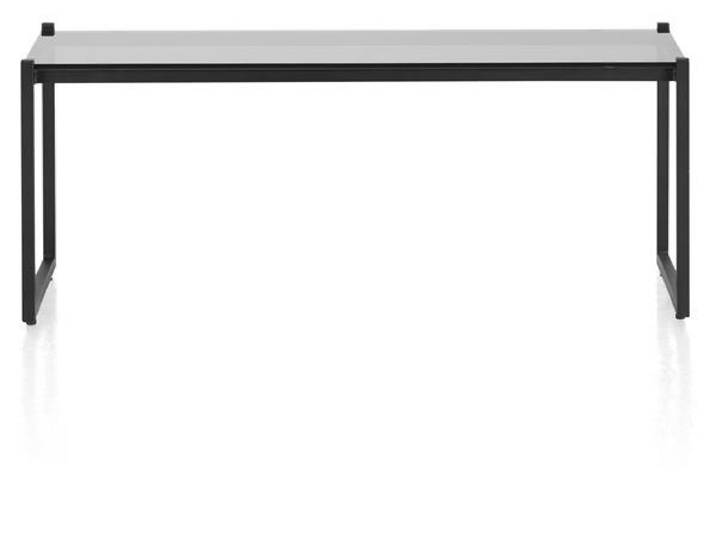 XOOON Modali Couchtisch Glas/Metall 100x38 cm