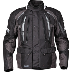 Germot Sydney Herren Motorradjacke - schwarz-anthrazit - M