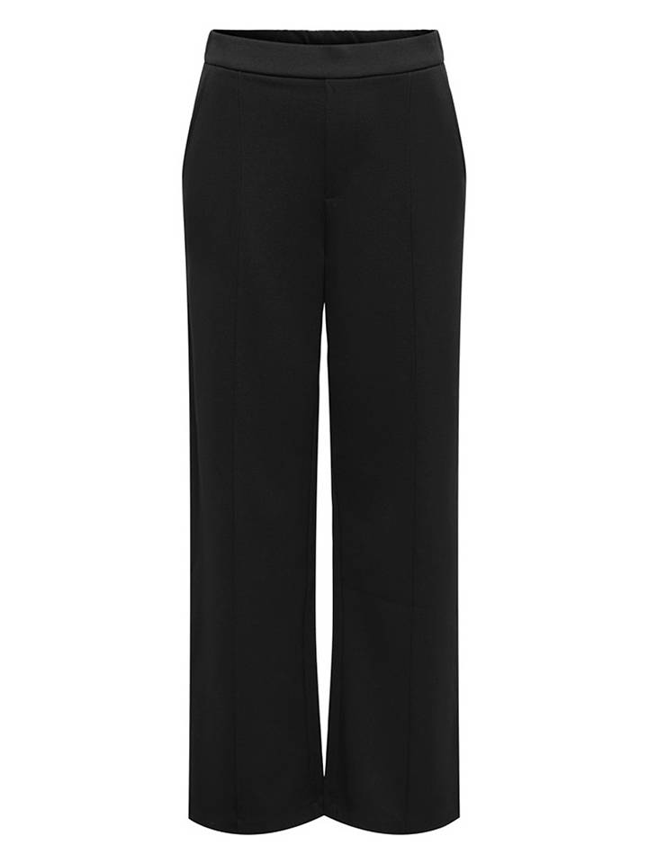 JDY Marlenehose in Schwarz - L