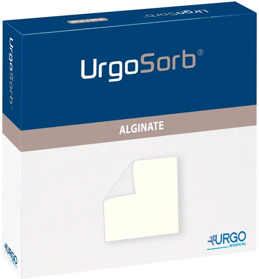 Urgosorb 5x5 cm Kompressen 10 St