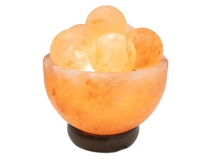 Globo Tafellamp, woonkamerlamp, bedlampje, bijzetlamp, zoutkristal, decoratie