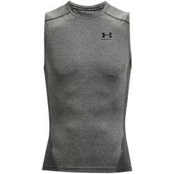 UNDER ARMOUR HeatGear Armour Kompressions-Tank-Top Herren 090 - carbon heather/black M