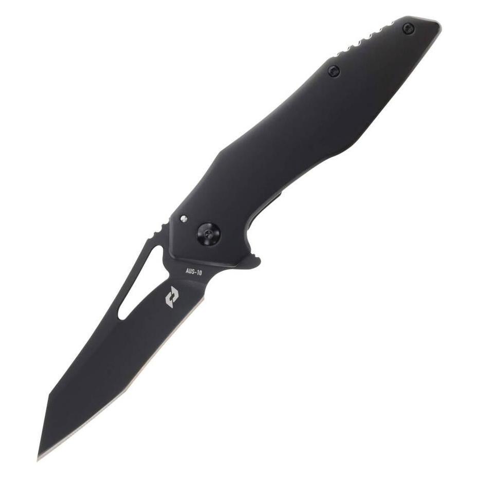 Schrade Klappmesser mit Killerwalmotiv - Schwarz (65666082)