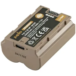 Jupio Fujifilm NP-W235 USB-C (Kamera Akku), Kamera Stromversorgung, Braun