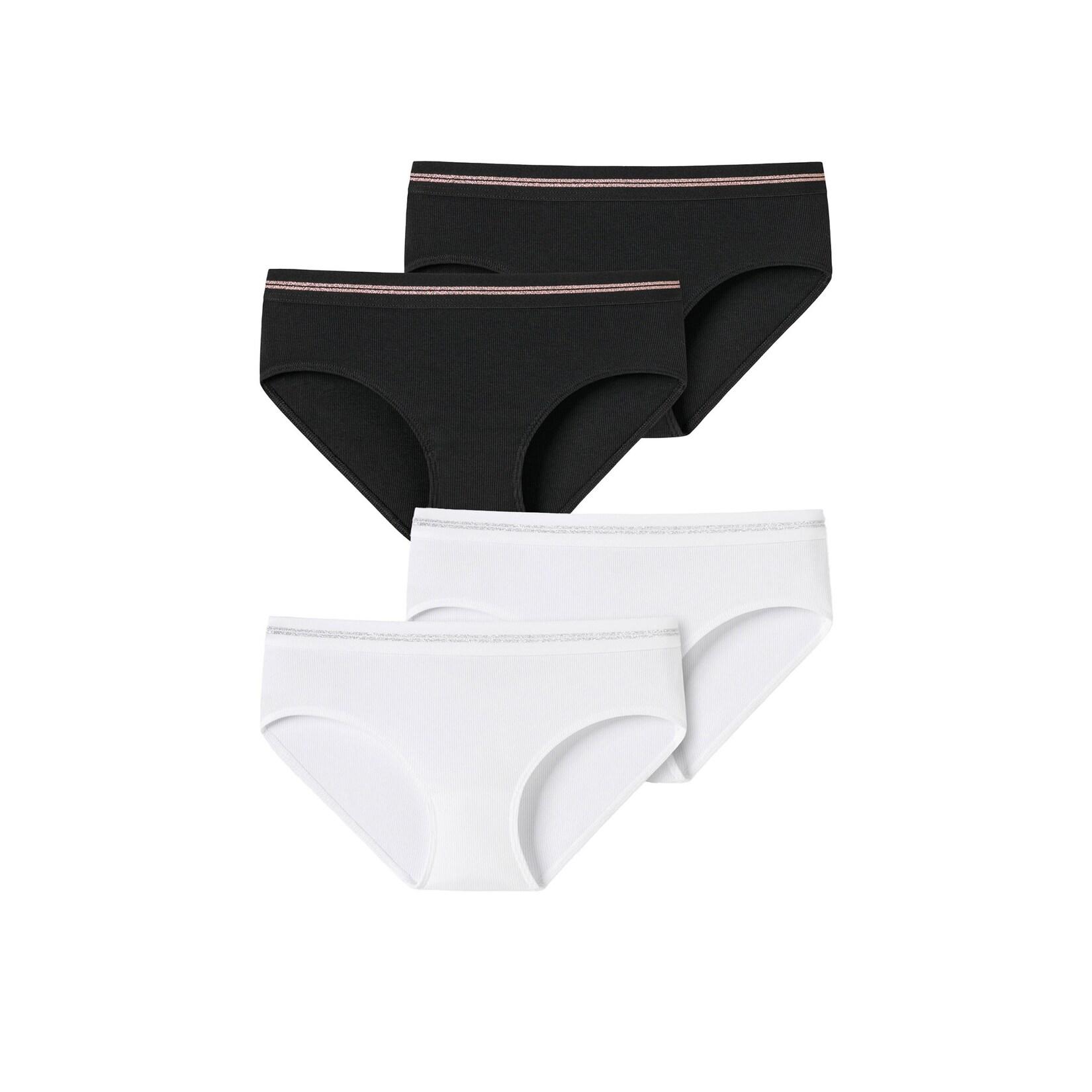 Schiesser Mädchen Panty Long Life Rib 4er Pack