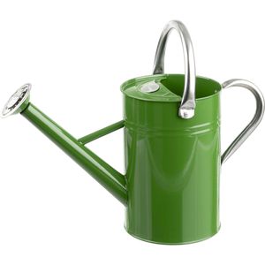 Kent&Stowe Gießkanne 735715, grün, Stahl, mit Brausekopf, 4,5 Liter