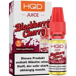 HQD Juice Blackberry Cherry NicSalt Liquid