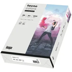 tecno Farbige Papiere »tecno Colors« grau