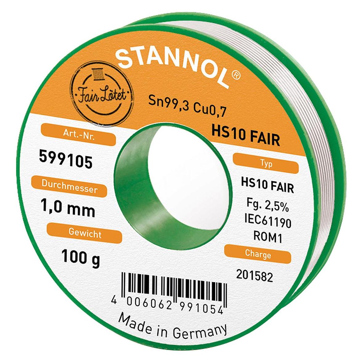 Stannol HS10 Lötzinn (Lötzinn) (599105)