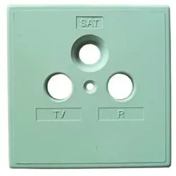 PROTEC Abdeckung PADS-3-8080 3-Port reinweiss