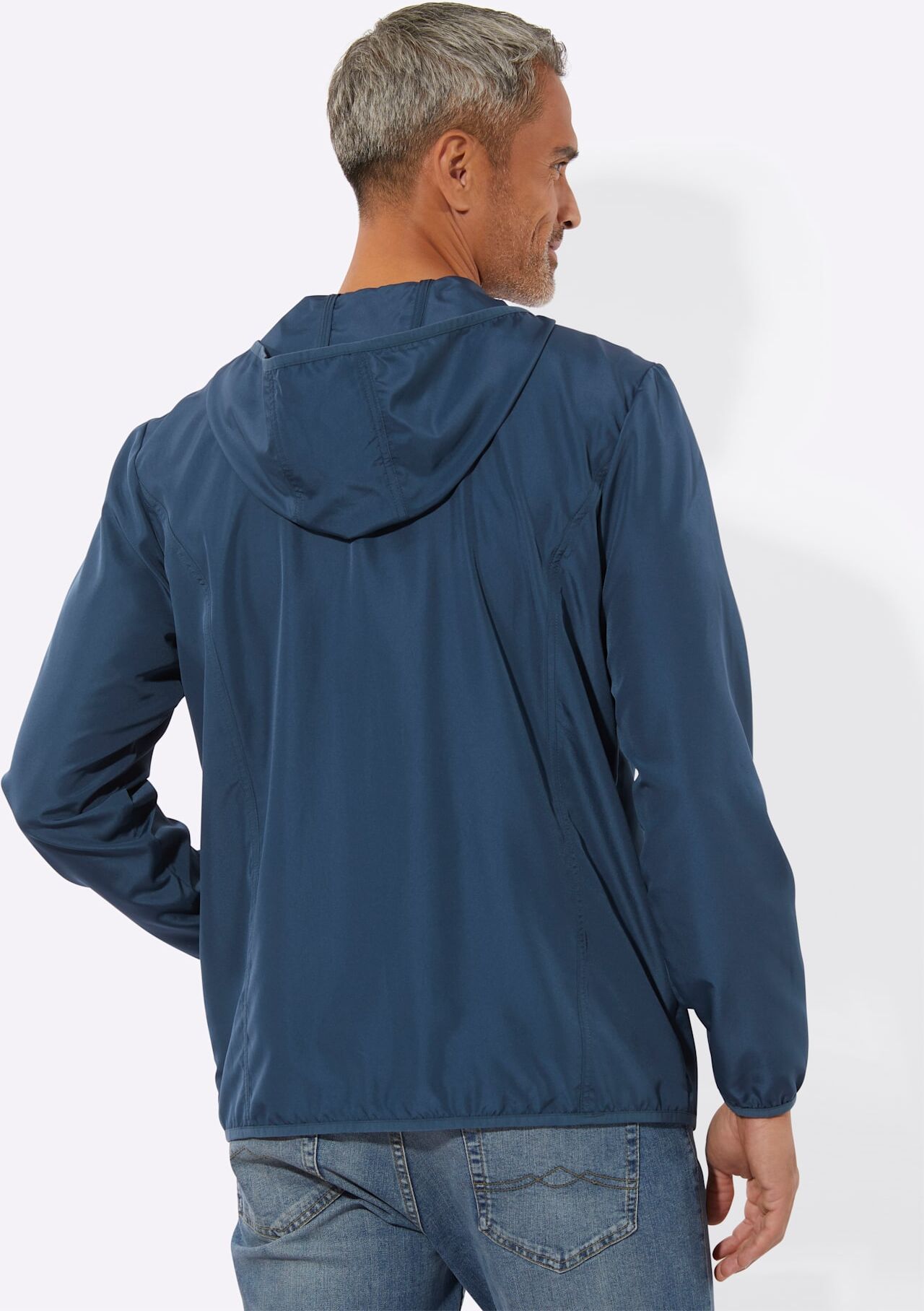 Funktionsjacke CLASSIC, Herren, Gr. 48, dunkelblau, 100% Polyester, unifarben, Jacken Funktionsjacke dunkelblau 48