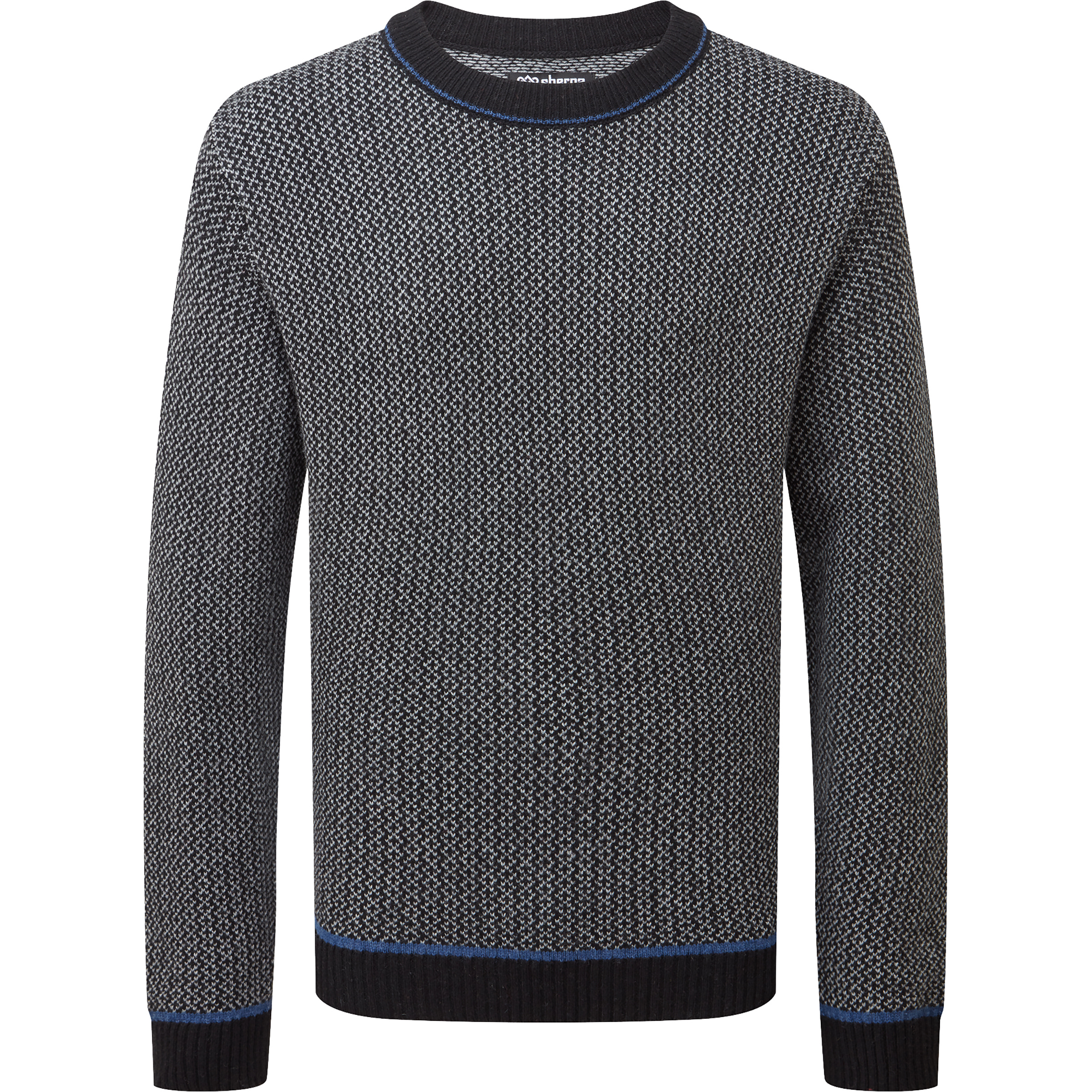 Sherpa Adventure Gear Shankar Crew Herren Pullover grau Größe L Lifestyle Widerstandsfähig Merinowolle