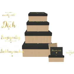 Braun + Company, Geschenkverpackung, Kartonage 6 er Lieblingssachen (1x)