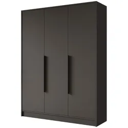 KLEIDERSCHRANK - PORTO - 150 - Schwarz