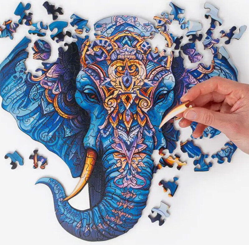 Puzzle en bois Eléphant 174 pcs - Recent Toys