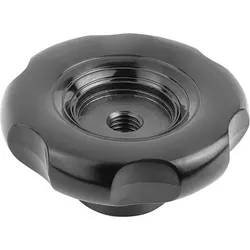 HANDRAD D1=70 INNENGEWINDE D2=M12, DUROPLAST, OHNE GRIFF