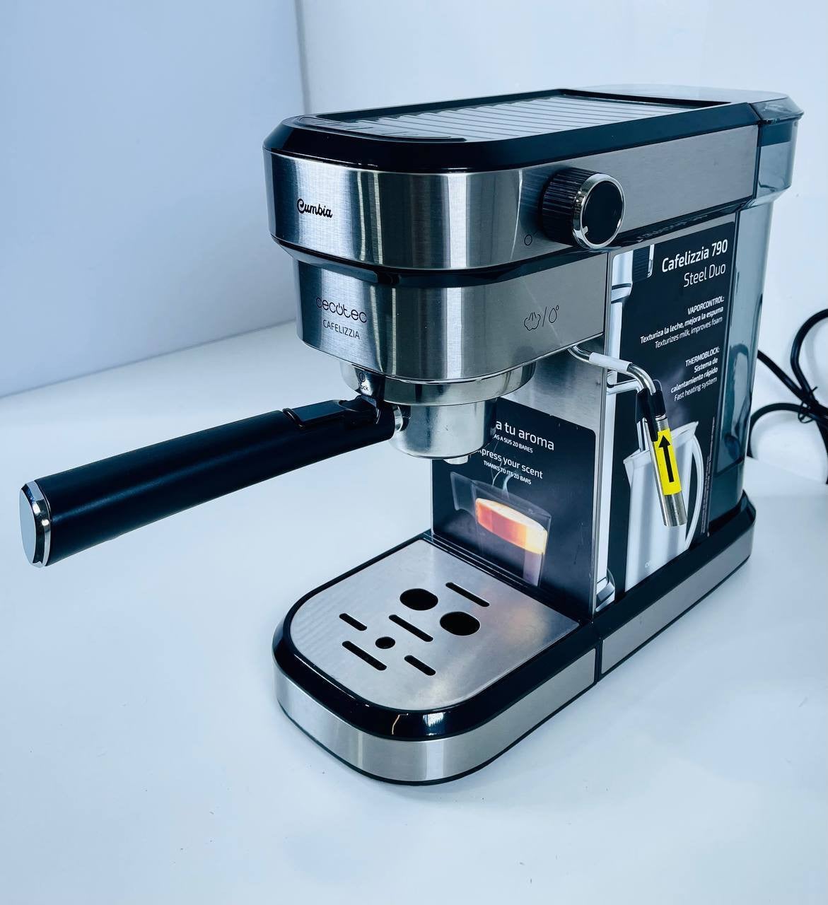 Cecotec Cafelizzia 790 Steel Duo espressomachine