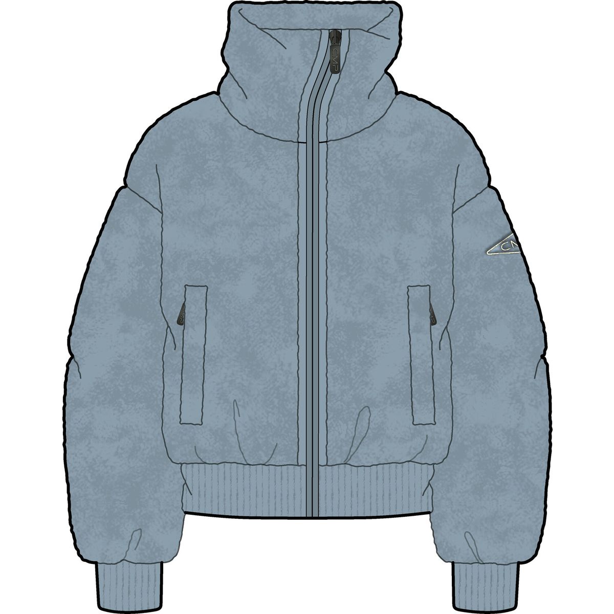 CMP Woman Padded Padded Jacket baltico (L720) 36 36K0276-L720-36