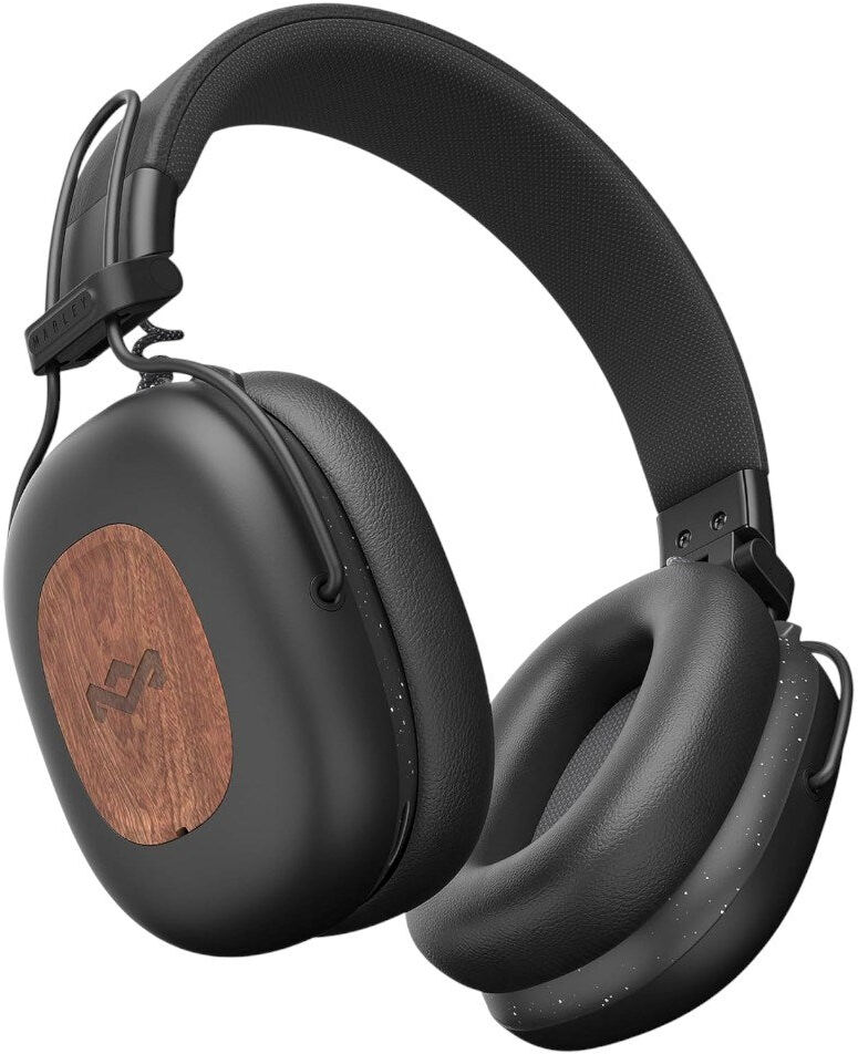 House of Marley Positive Vibration Rebel ANC Over-Ear Headset - Sort