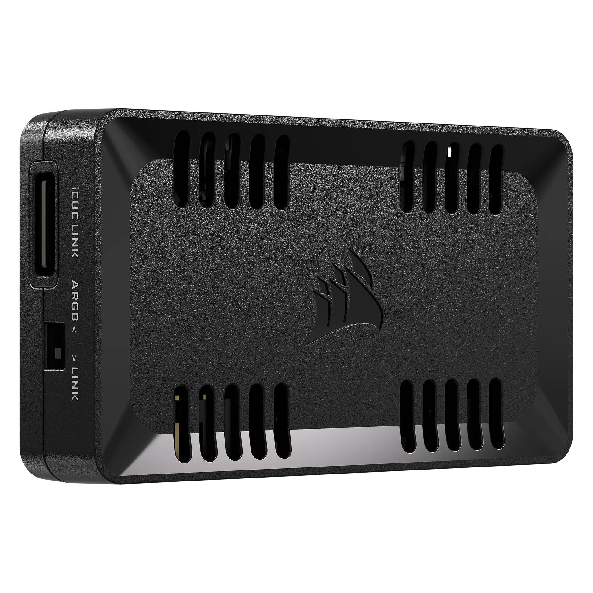 Corsair Commander Duo Beleuchtungs- und Lüftersteuerung - ARGB- und iCUE-LINK-Hybrid (RGB) (CL-9011141-WW)