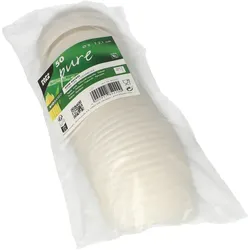 PAPSTAR pure Deckel für Einweg-Kaffeebecher 8 cm weiß
