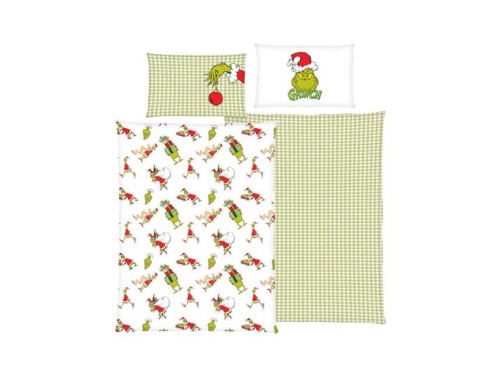 Bettwäsche „Der Grinch“ mit Weihnachtsmotiv