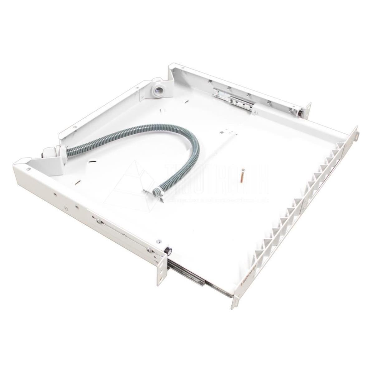 Lightwin High Quality 19/" LWL Verteilerlade, Leergehäuse Spleissboxen (LVL GREY HQ 12-DSC)