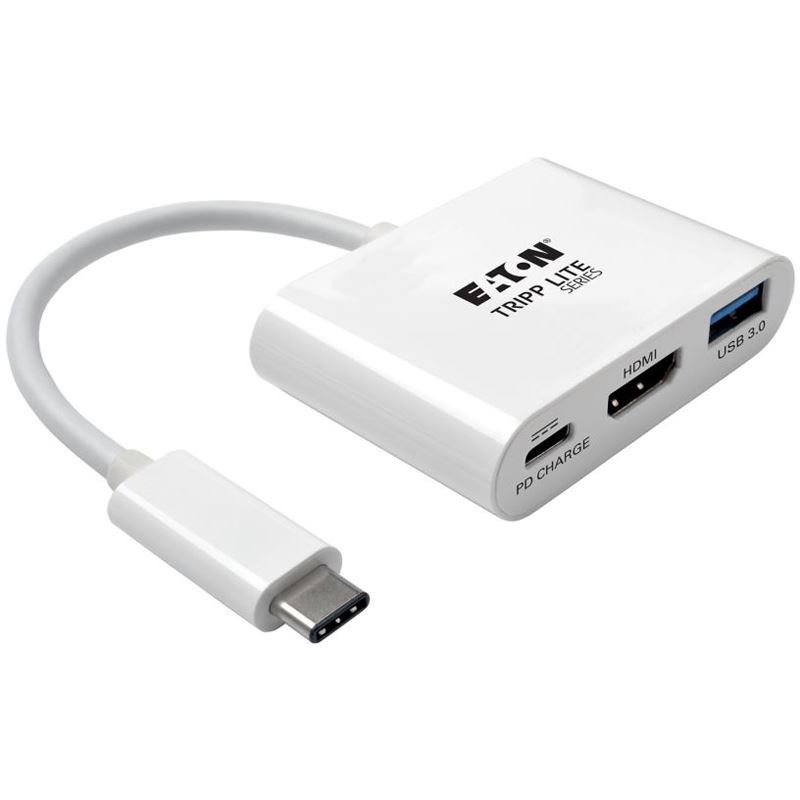 EATON Tripp Lite USB-C to HDMI Adapter with USB-A