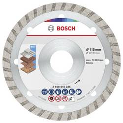 Bosch Accessories 2608615045 2608615045 Diamanttrennscheibe Durchmesser 115 mm Bohrungs-Ø 22.23 mm Beton, Ziegel, Dachziegel 10 St.