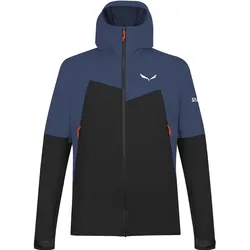 Salewa, Herren, Skijacke, Sella Durastretch Jacke (S), Blau, Schwarz