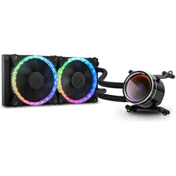Bitspower Cyclops 240 Komplett-Wasserkühlung, ARGB, CPU Wasserkühler, Schwarz