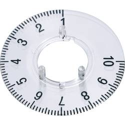 OKW A4420060 Skalenscheibe 1-10 270 ° Passend für Knopf Knopf 20 mm 1 St.