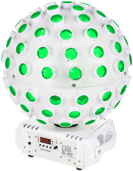 EuroLite LED B40 HCL Beam wh Bundle