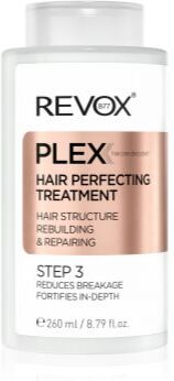 Revox B77 PLEX Hair Perfecting Treatment. Step 3 cuidado pré-champô para cabelo danificado e pintado 260 ml. PLEX Hair Perfecting Treatment. Step 3