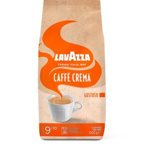 Lavazza Kaffee Crema Gustoso, ganze Bohnen, Arabica & Robusta, 1 kg