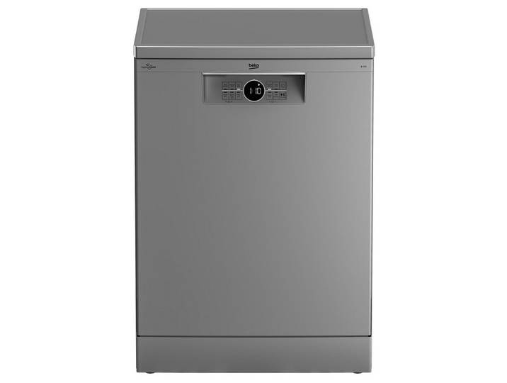 BEKO Standgeschirrspüler BDFN26430S, 14 Maßgedecke, SteamGloss, HygieneIntense