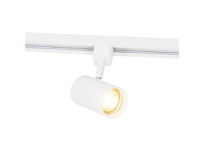 Qazqa Spot sur rail monophasé moderne blanc - Jeana