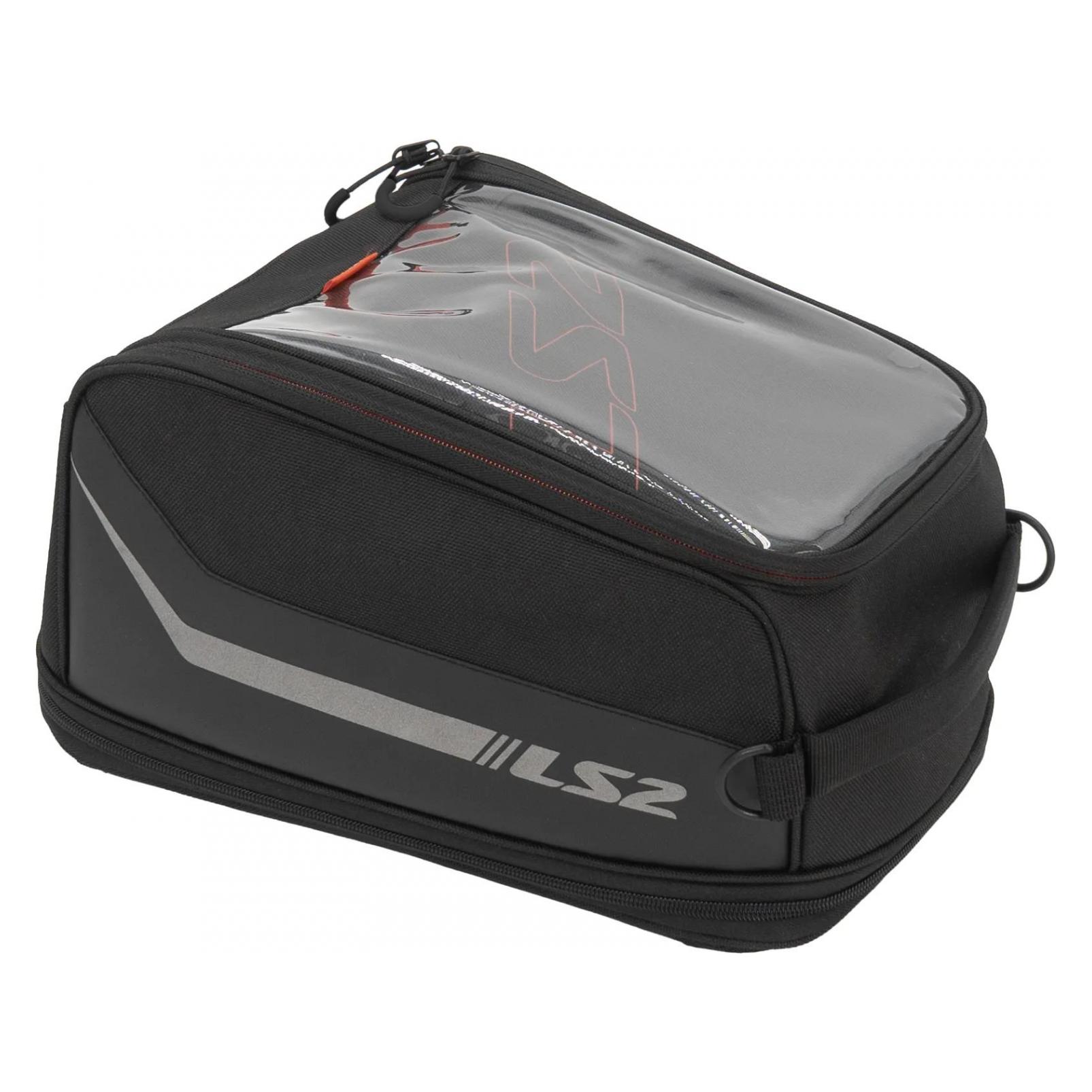 LS2 Freedom Tankrucksack 13L (bis 16L) Magnet & Riemen Motorrad Tanktasche (13 l) (66020TKB1)