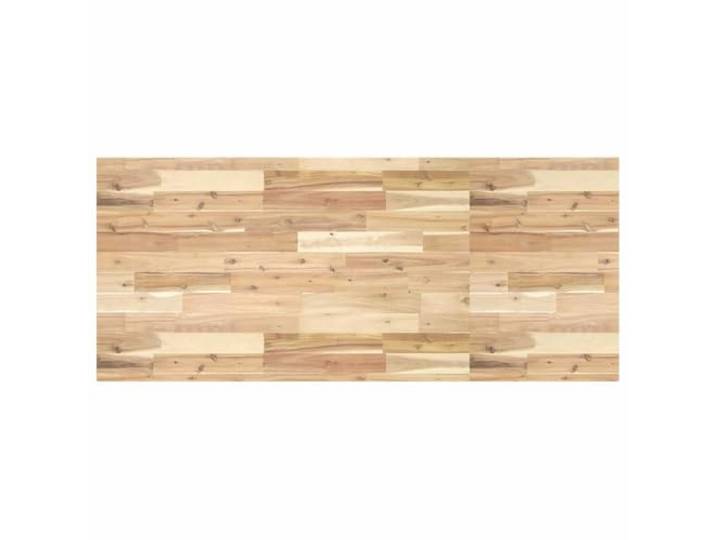 Makastle Tischplatte Arbeitsplatte Schreibtischplatte Rechteckig 140x60x4 cm Massivholz Akazie