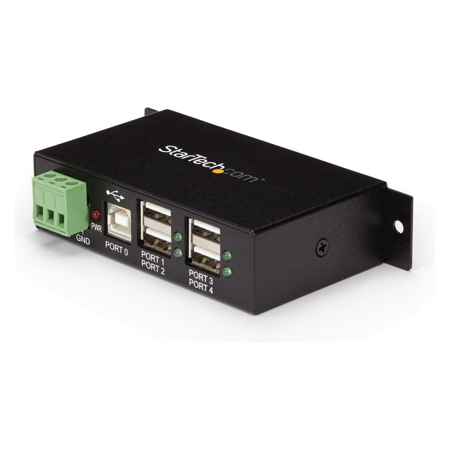 StarTech .com Industrieller 4 Port USB2.0 Hub (USB-B, 4 Ports) (ST4200USBM)