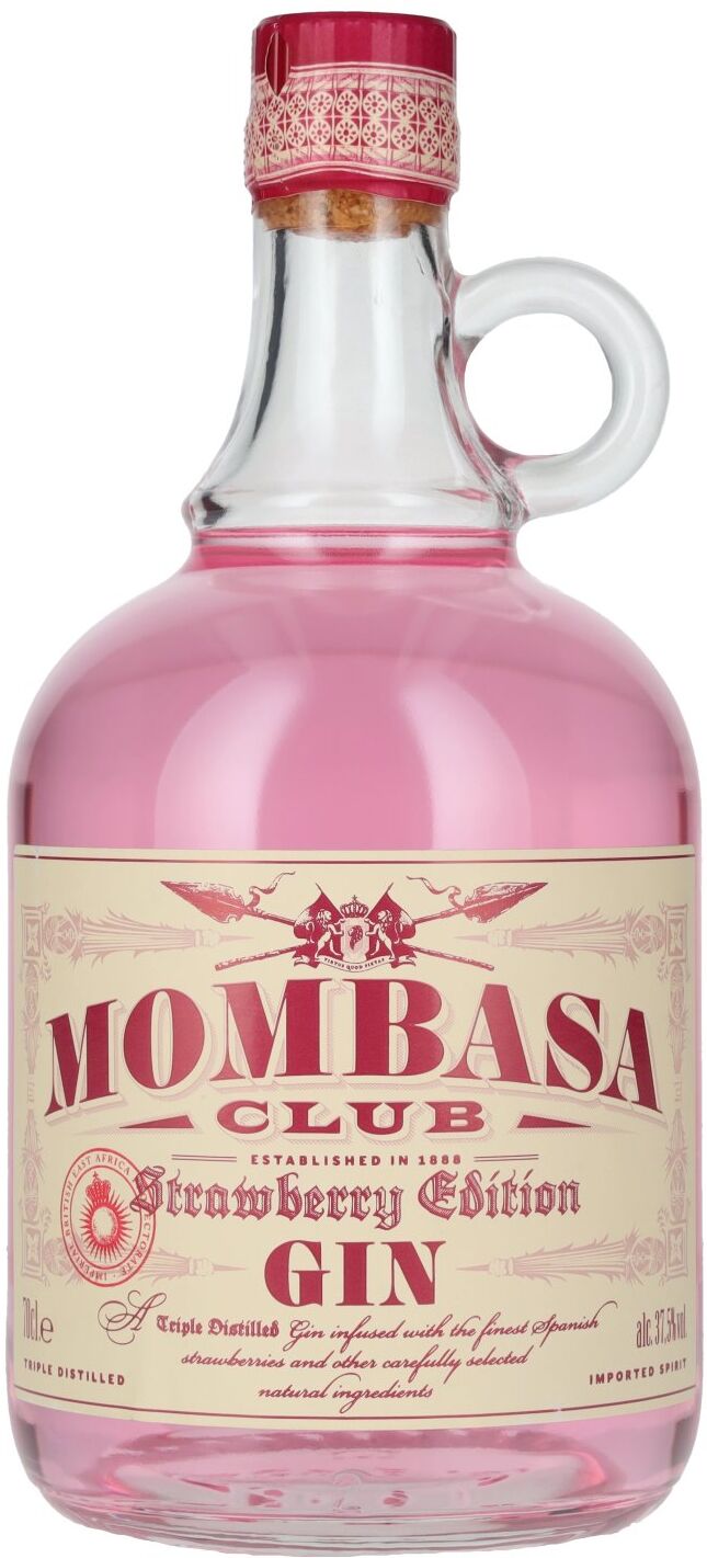 Mombasa Club Gin Mombasa Club Strawberry Edition Gin 37,5% Vol. 0,7l
