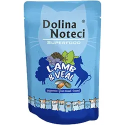 DOLINA NOTECI Superfood - Kalbfleisch und Lamm - Beutel 85g